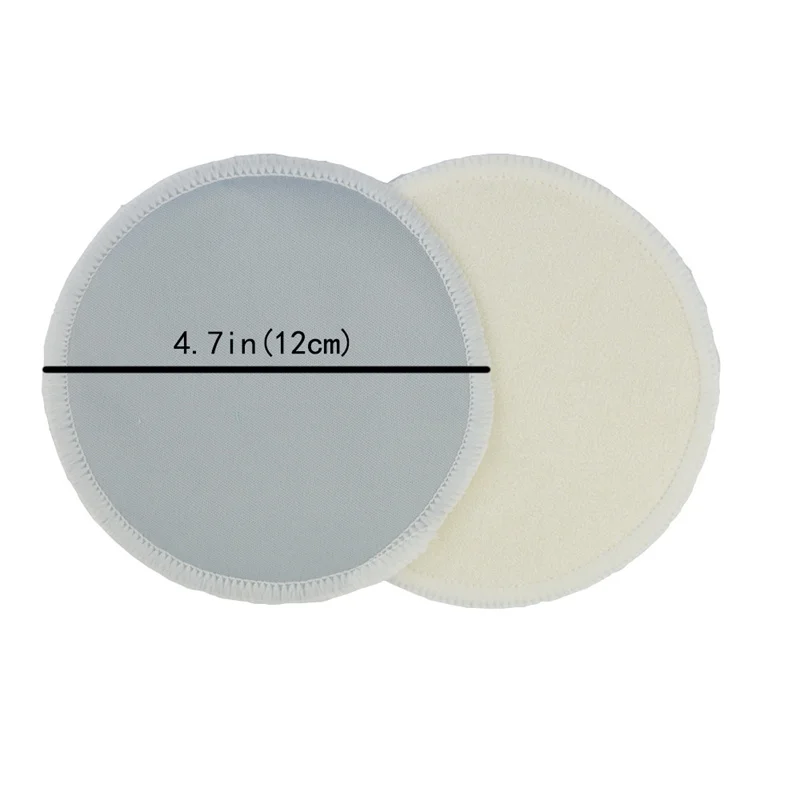 Органическая Бамбуковая моющаяся подкладка для груди сосков грудного