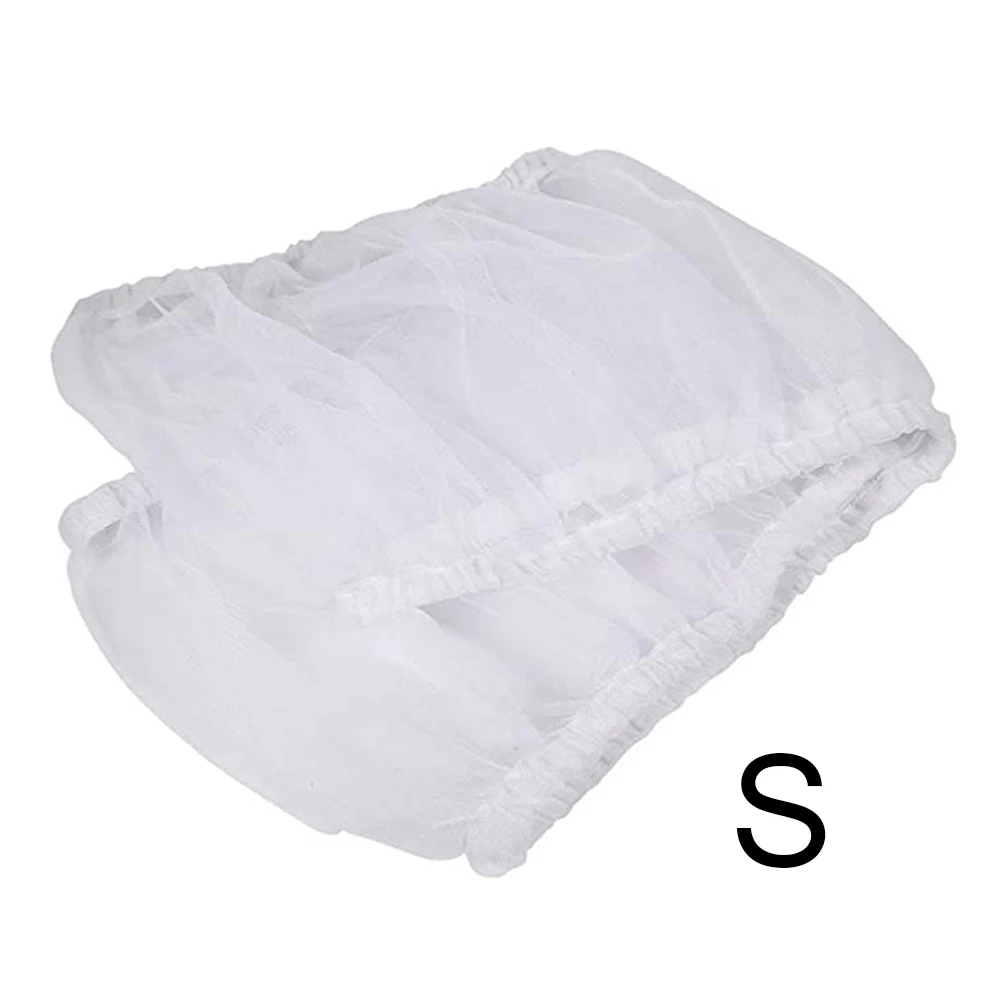 

Mesh Guard Pet Parrot Nylon White Airy Shell Skirt Net Easy Clean Dusproof Nest Bird Cage Cover Protector