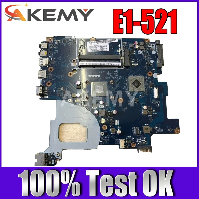 

Материнская плата Akemy для ноутбука Acer Packard Bell E1-521 TE11BZ NBY1G11001 Q5WT6 LA-8531P материнская плата ddr3 полностью протестирована
