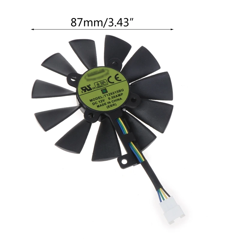 

Вентилятор для видеокарты ASUS STRIX GTX 1080/980Ti, 87 мм