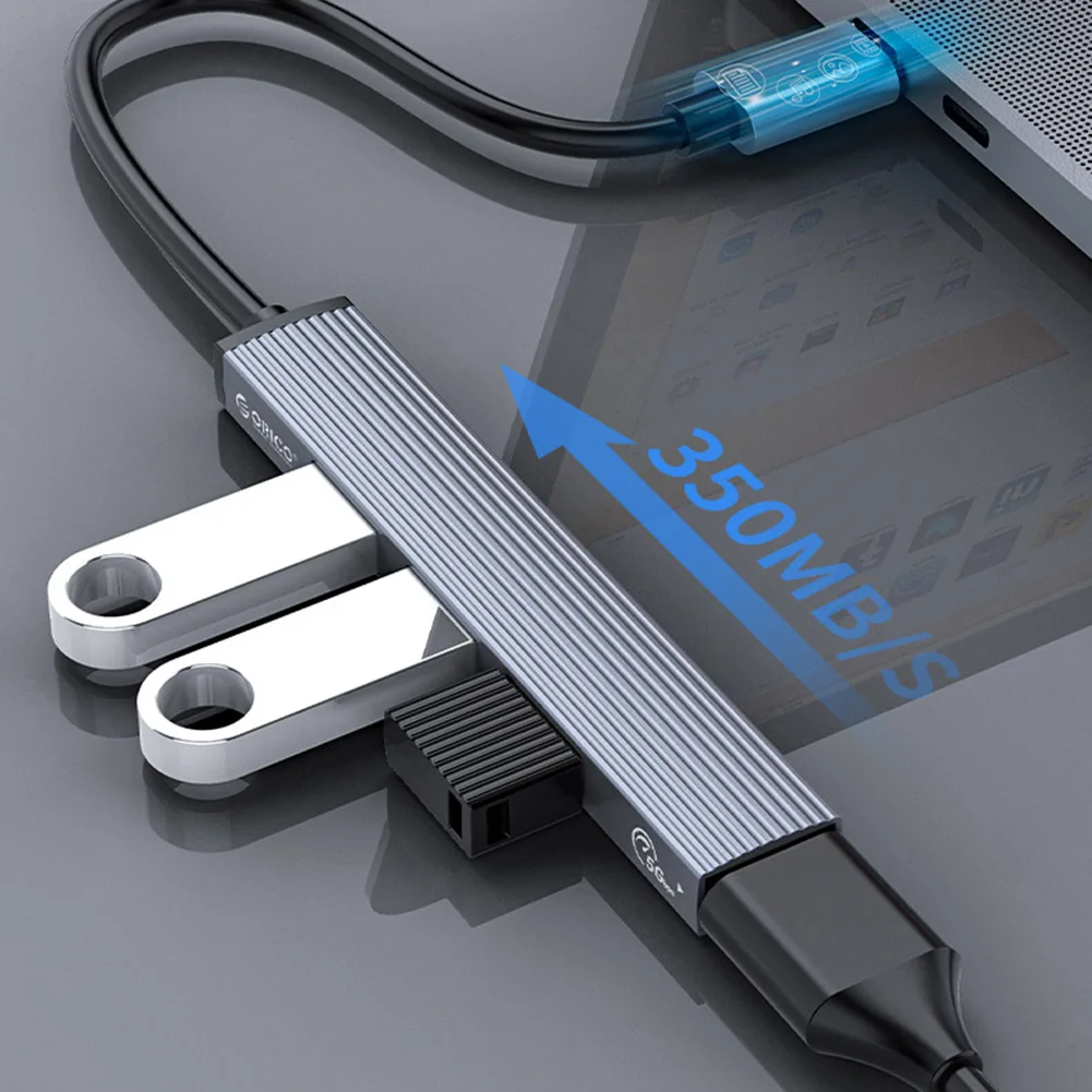 

ORICO USB HUB Splitter 4 Port USB 3.0 2.0 Multi Splitter TF Dock OTG Adapter Portable USB Dock Adapter For PC Laptop Accessories