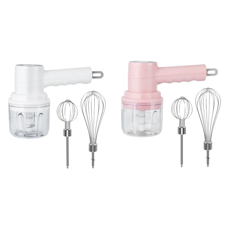 

Wireless Mixer Electric Handheld Portable Electric Whisk For Baking Cake Mixer Multifunctional Mini Food Processor