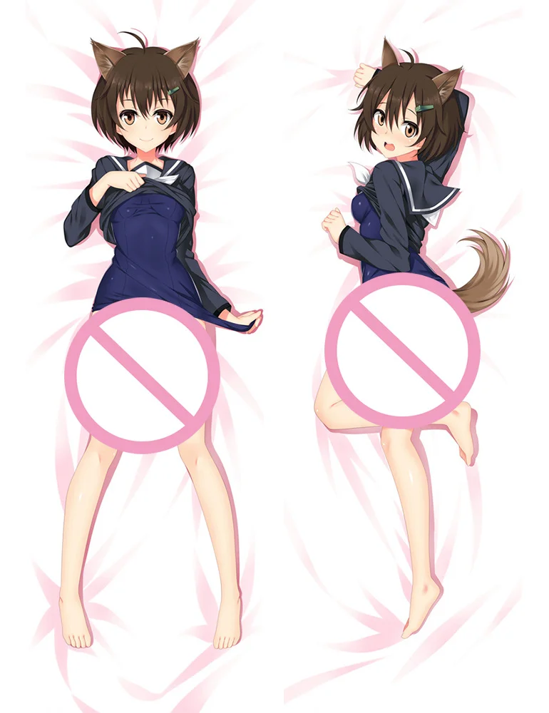 

Страйк ведьмы-плавучая работа Хикари карибучи таками карибачи дакимакура, de 59 ", плавучая одежда, аниме, для потёртости