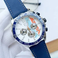 new heuer mens luxury watch sports top brand multifunctional chronograph running second quartz movement calendar luminous