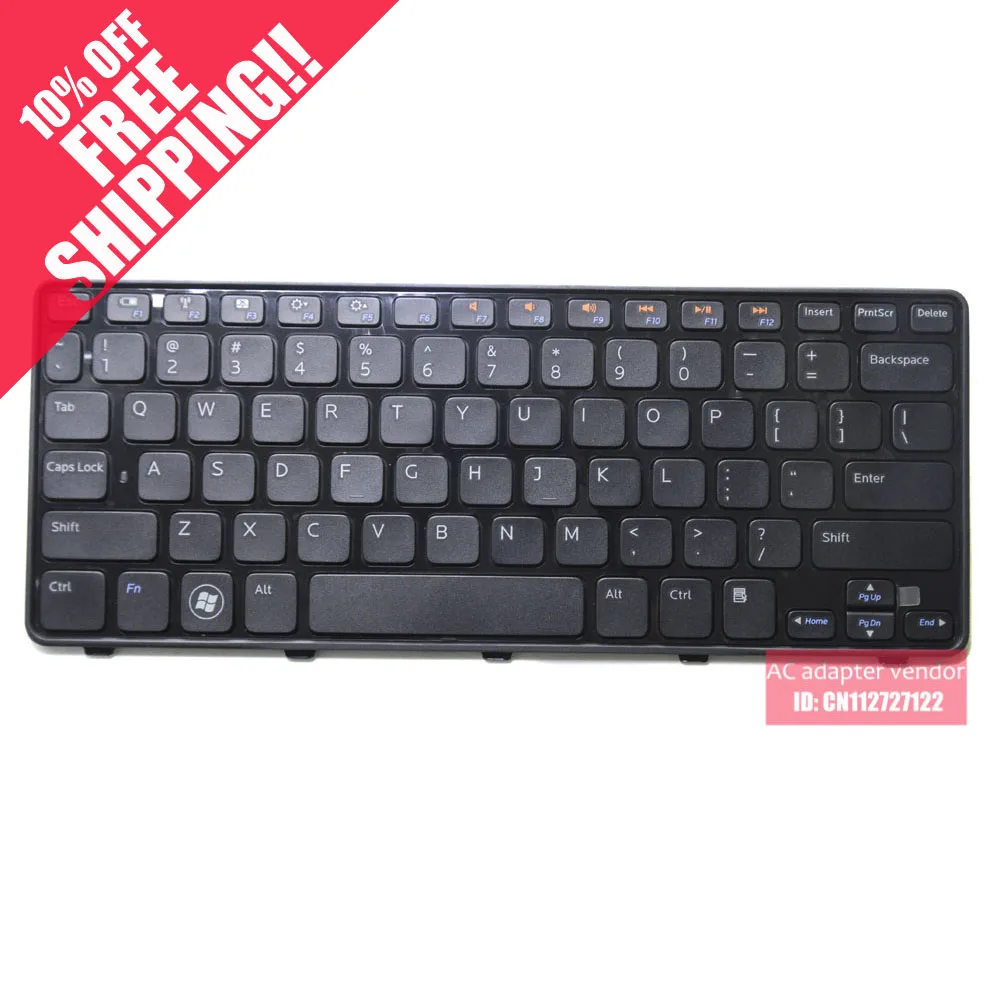 

New Replacement FOR Dell Inspiron Duo 1090 US English keyboard black