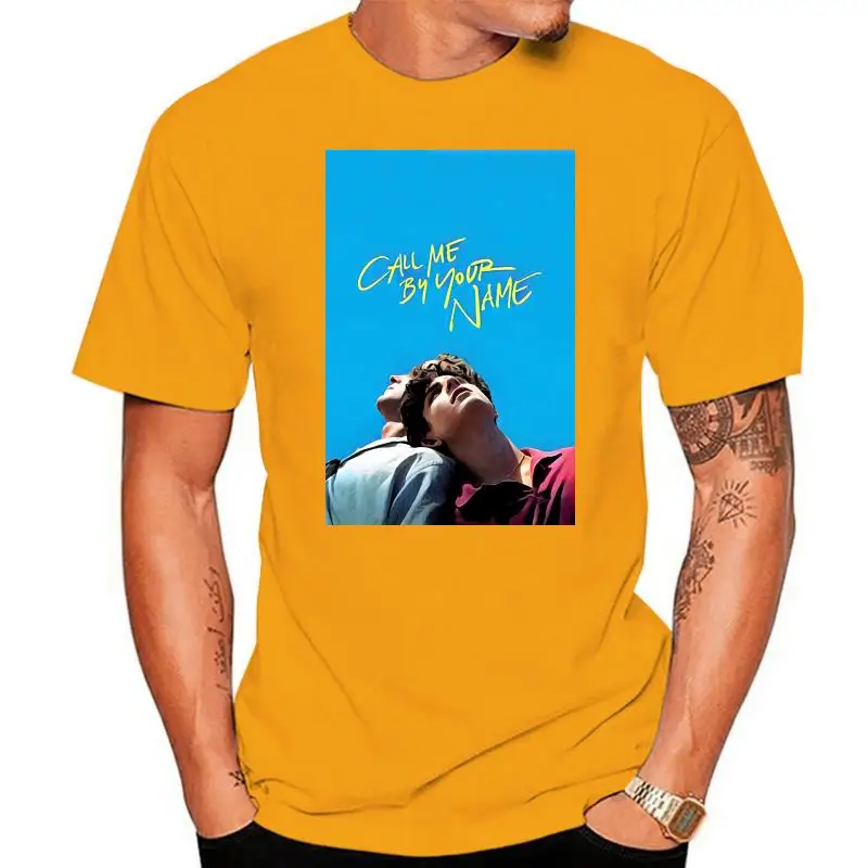 

Call Me By Your Name Movie Women's T-shirts for Women Summer Fashion Casual High Quality Short Sleeve T-shirt Women