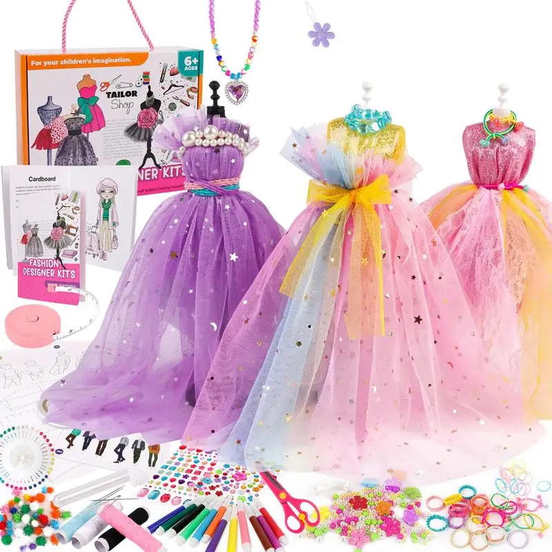 

Модные дизайнерские наборы для девочек стимулируют воображение и защищают глаза, Набор декоративно-прикладного искусства «сделай сам», творческие игрушки для девочек