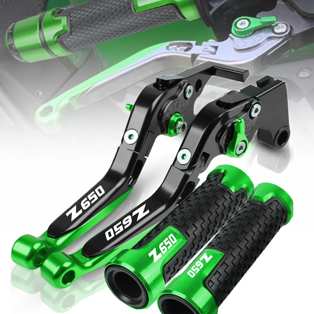 

2020 2019 2018 2017 Extendable Clutch Levers Handle Bar End For KAWASAKI Z650 Z 650 2016-2021 Motorcycle CNC Adjustable brakes