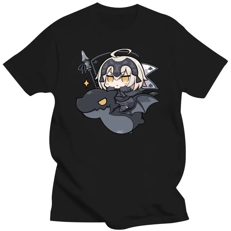 

Camiseta de la Series Fate Grand Order for hombre, camiseta roja Jalter de algodón, camisetas de Anime, ropa de Street Harajuku