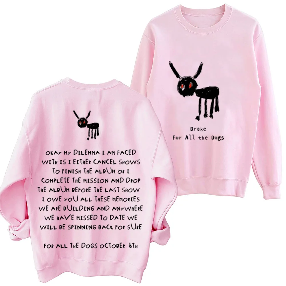 Мужская толстовка с длинным рукавом круглым вырезом и принтом