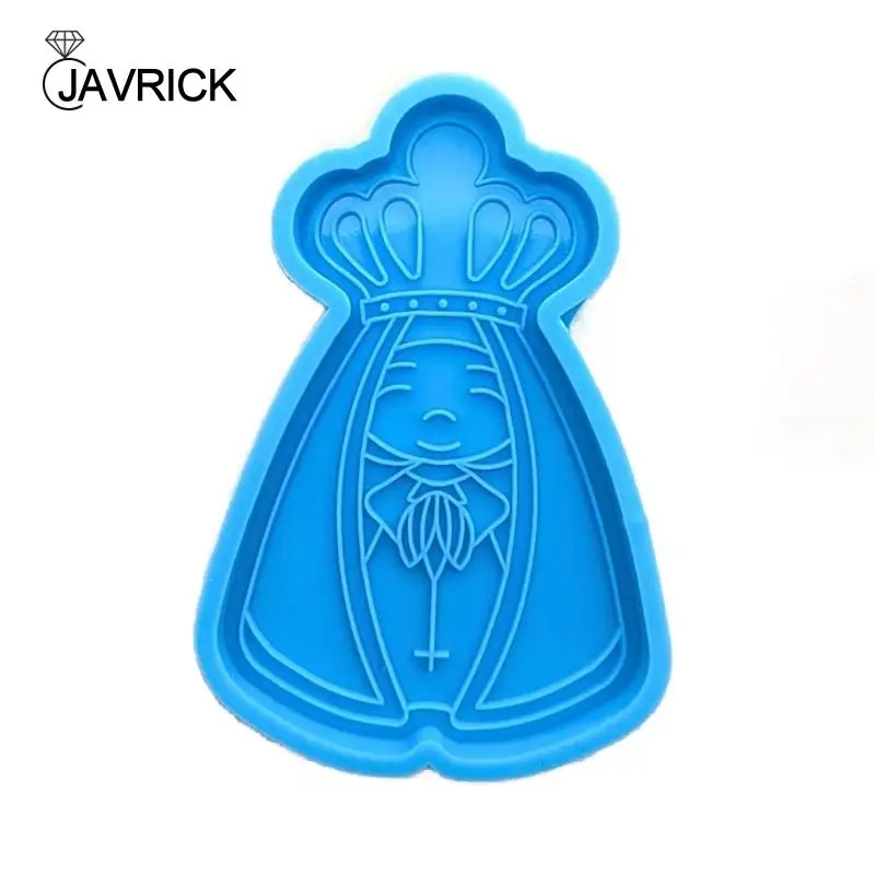 

Semi-stereoscopic Cartoon King Keychain Mould Crystal Epoxy Silicone Mould