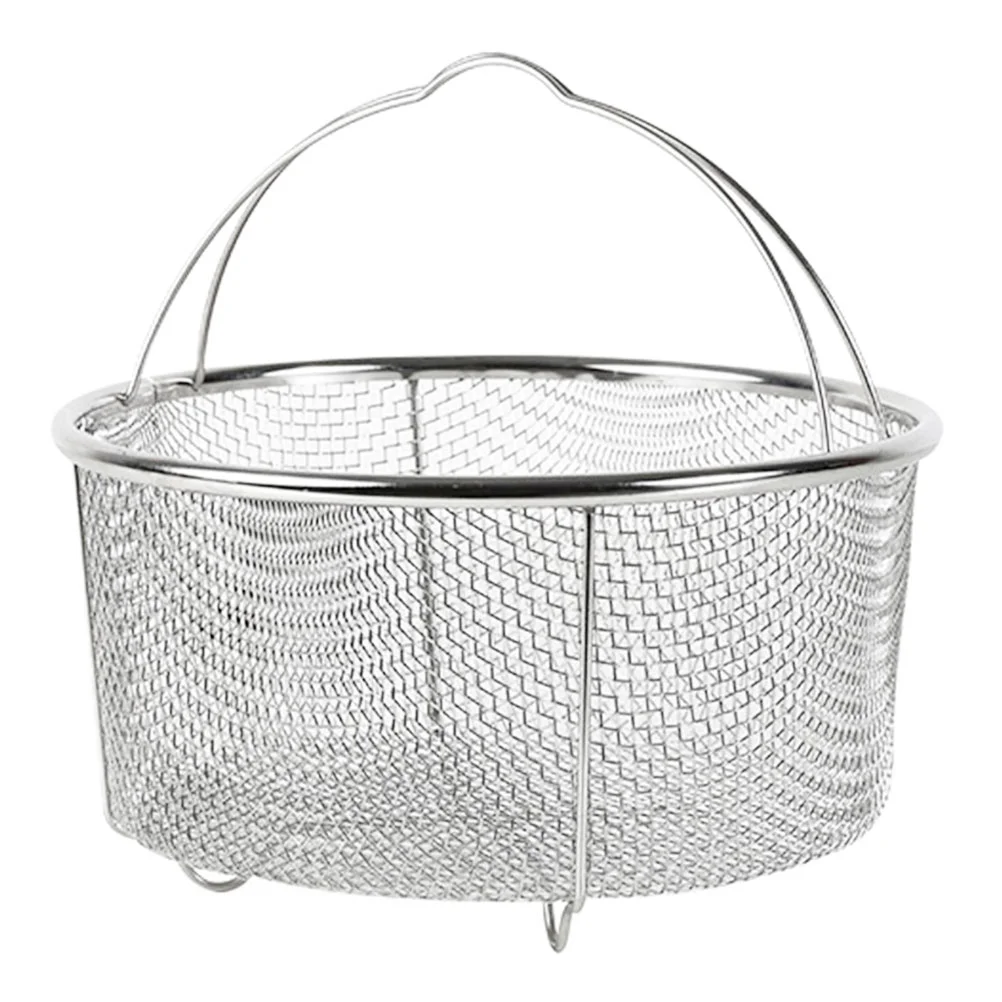 

Basket Fry Food Mesh Frying Strainer Stainless Steel Fryer Chip Colander French Vegetable Steam Deep Steamer Kitchen Baskets