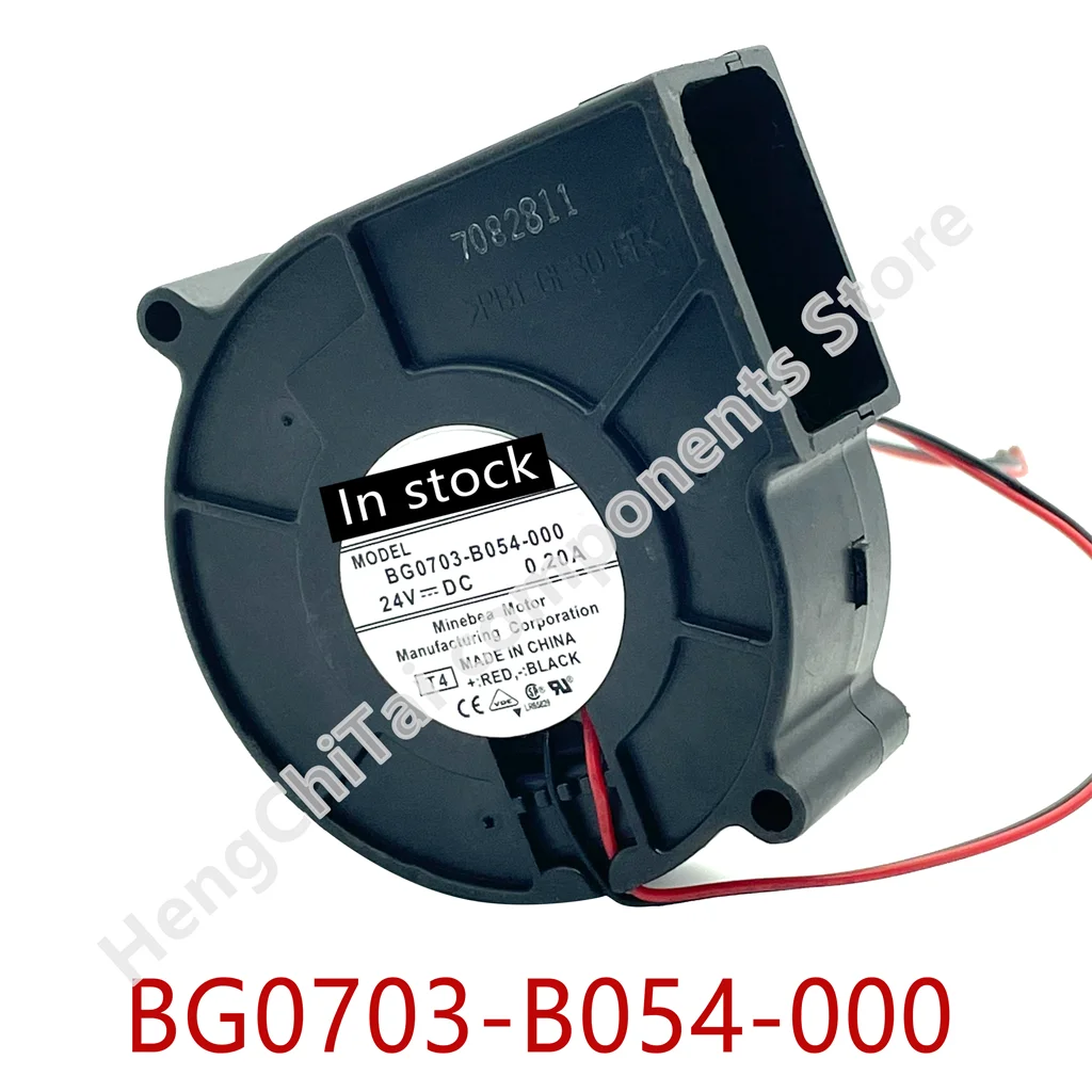 Оригинальный двухшаровой вентилятор NMB BG0703-B054-000 24V 0.20A 7CM 7530