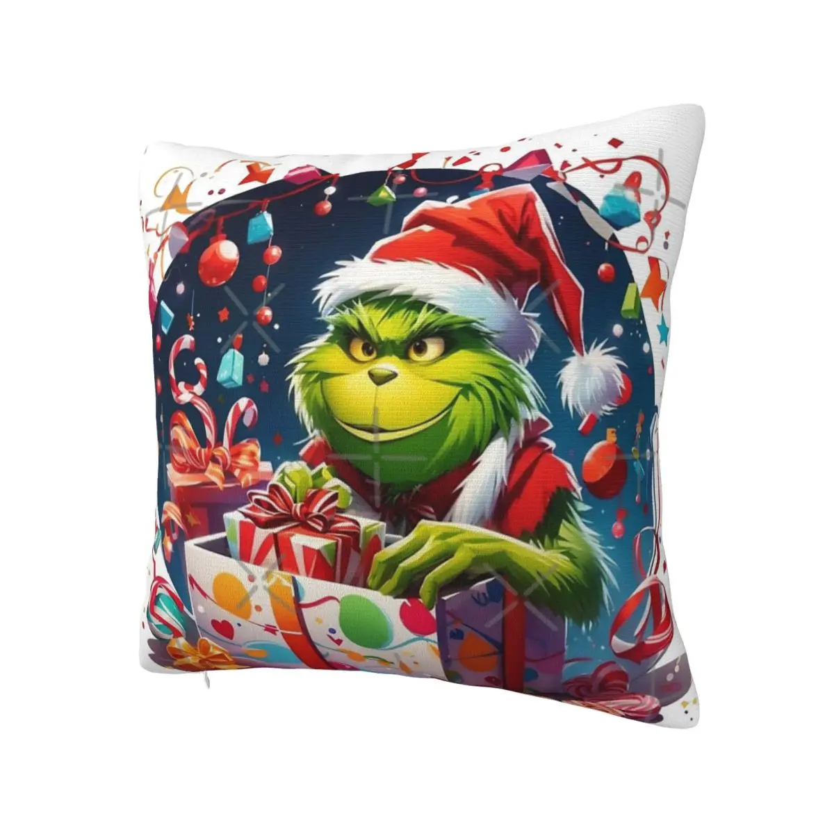 Глупые сюрпризы с наволочкой Mr Grinchy наволочка Kawaii чехол на подушку