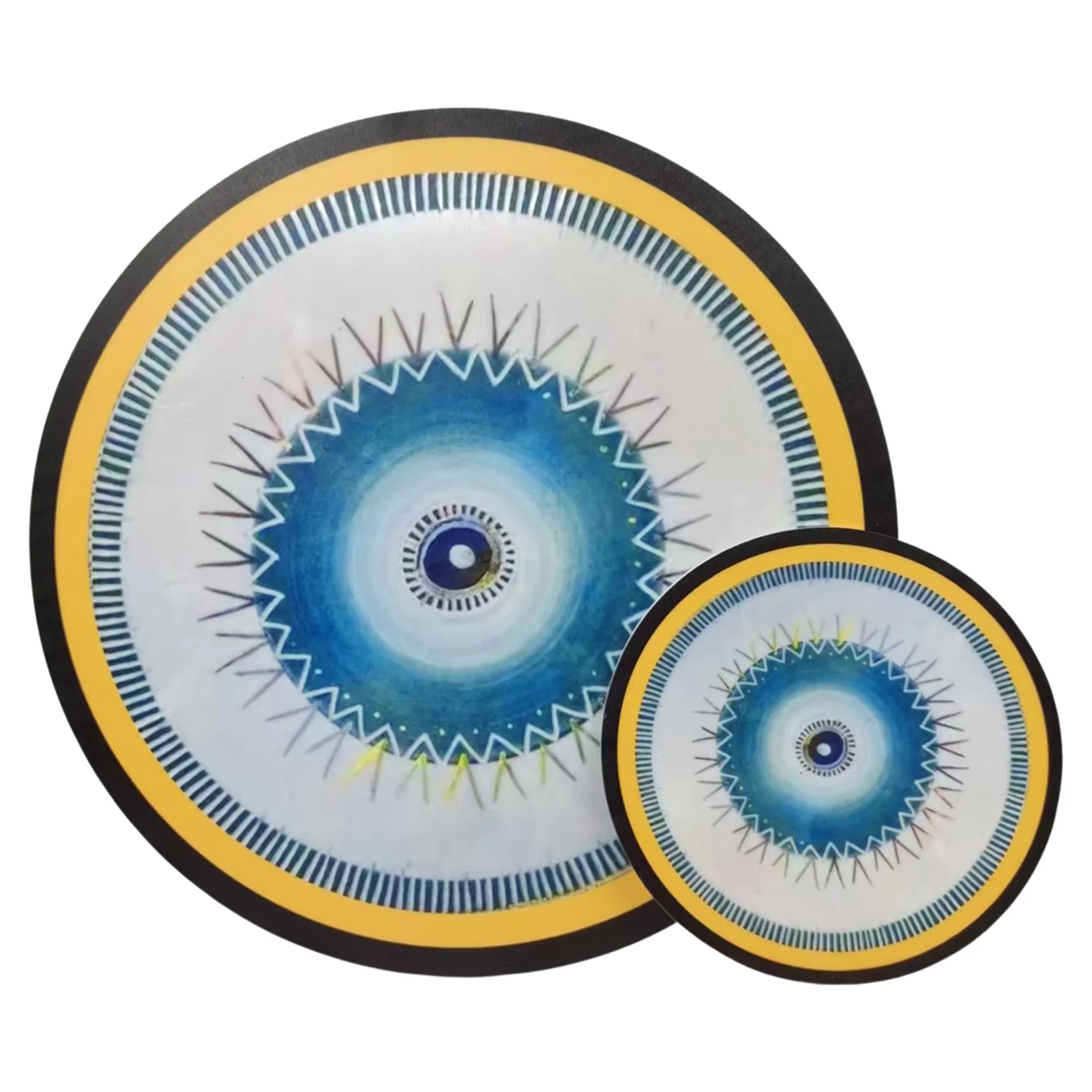 Акриловые Синие настенные Подвески с изображением злых глаз искусств домашний