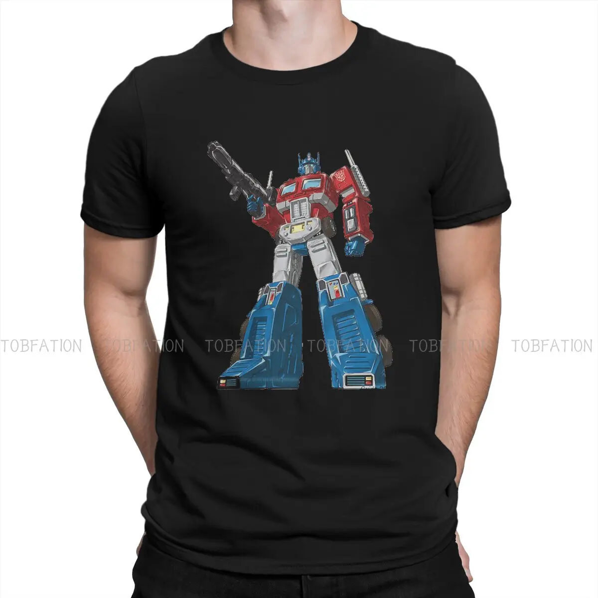 

Transformers Autobots Film Optimus Prime Tshirt Top Graphic Men Alternative Summer Men's Clothing Cotton Harajuku T Shirt