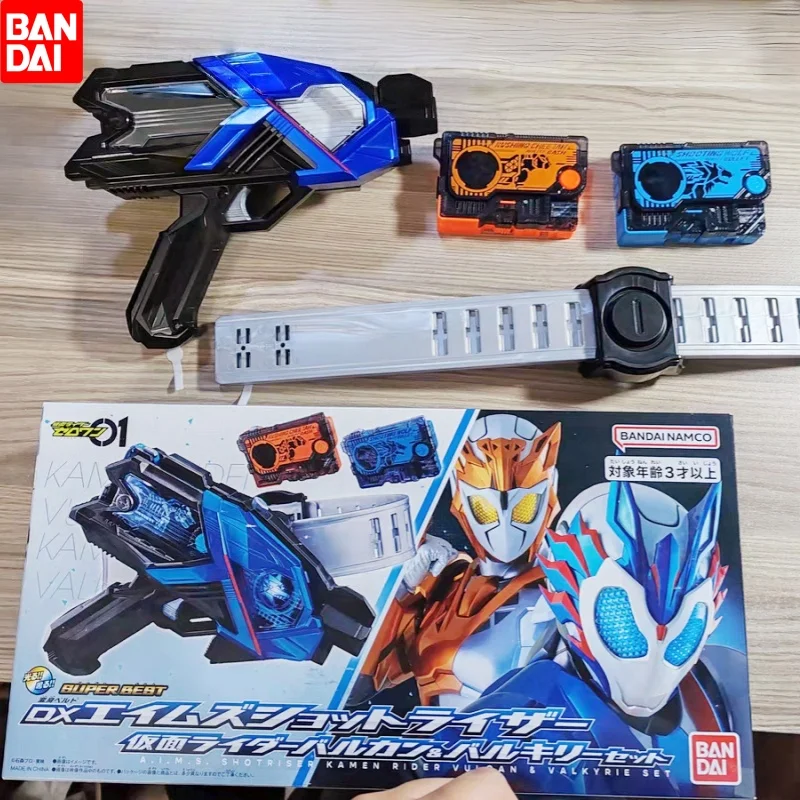 Фото Оригинальный набор Bandai SUPER BEST Kamen Rider Zero One DX Shooting Risere Cheetah Progrisekey: игрушка-трансформер, пояс для трансформации, подарок, в наличии №2