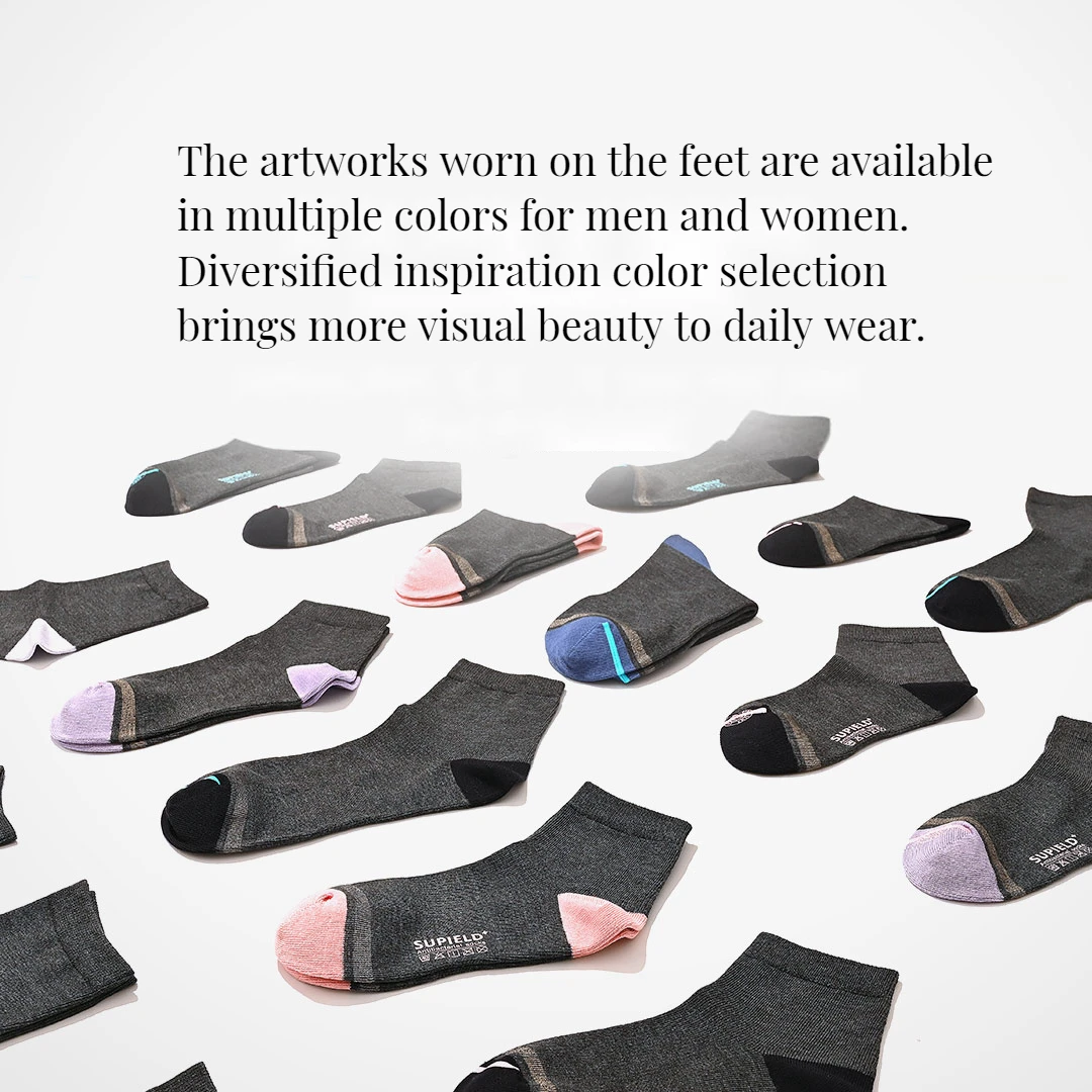 Mijia Freetie Black Technology Real Silver Silk Antibacterial Sweat Absorbing Medium Tube Cotton Socks Official Store