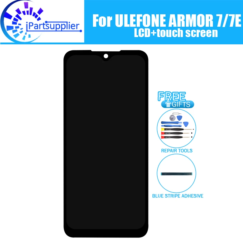 

For ULEFONE ARMOR 7 LCD Display + Touch Screen Digitizer Assembly 100% New Tested LCD Screen+Touch for ULEFONE ARMOR 7E+Tools