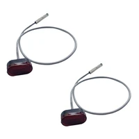 2x electric scooter tail light warning lamp led rear light for ninebot max g30