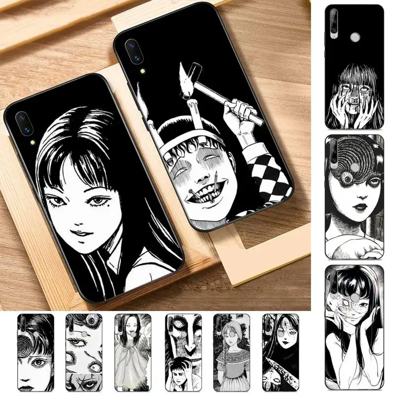 

Anime Tomie Revenge Junji Ito Horror Cartoon Phone Case For Huawei Y9 6 7 5 Prime Enjoy 7s 7 8 plus 7a 9e 9plus 8E Lite
