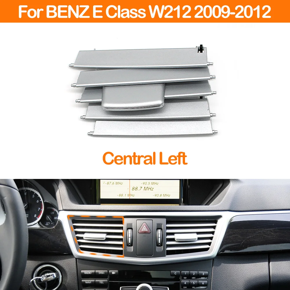 

Передняя приборная панель кондиционера, вентиляционная решетка, слайдер, ручка, ремонтный комплект для Mercedes Benz E Class W212 2009-2012 E250 E300 E350