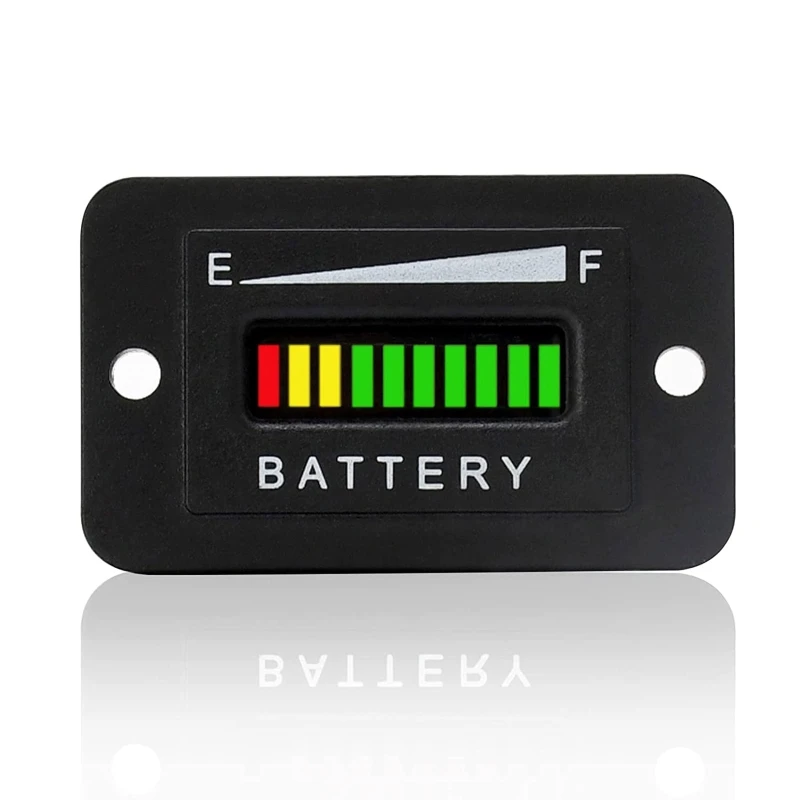 

Auto Battery Monitor Motorcycle Automotive Charging System Test Scan Battery Fuel lead-acid Battery Detector Indicator Device