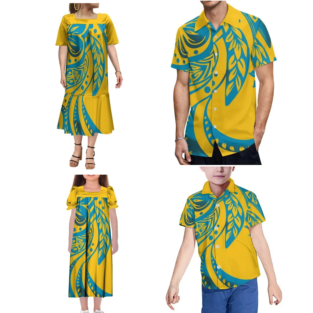 Полинезийская семейная стандартная модель оптовая продажа униформы на заказ