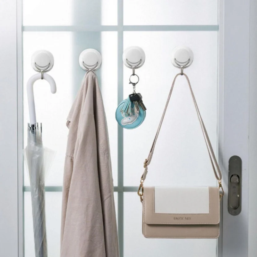 

Bathroom Kitchen Suction Cup Hooks for Towel Hooks Wall Hook Vacuum Hook 2X