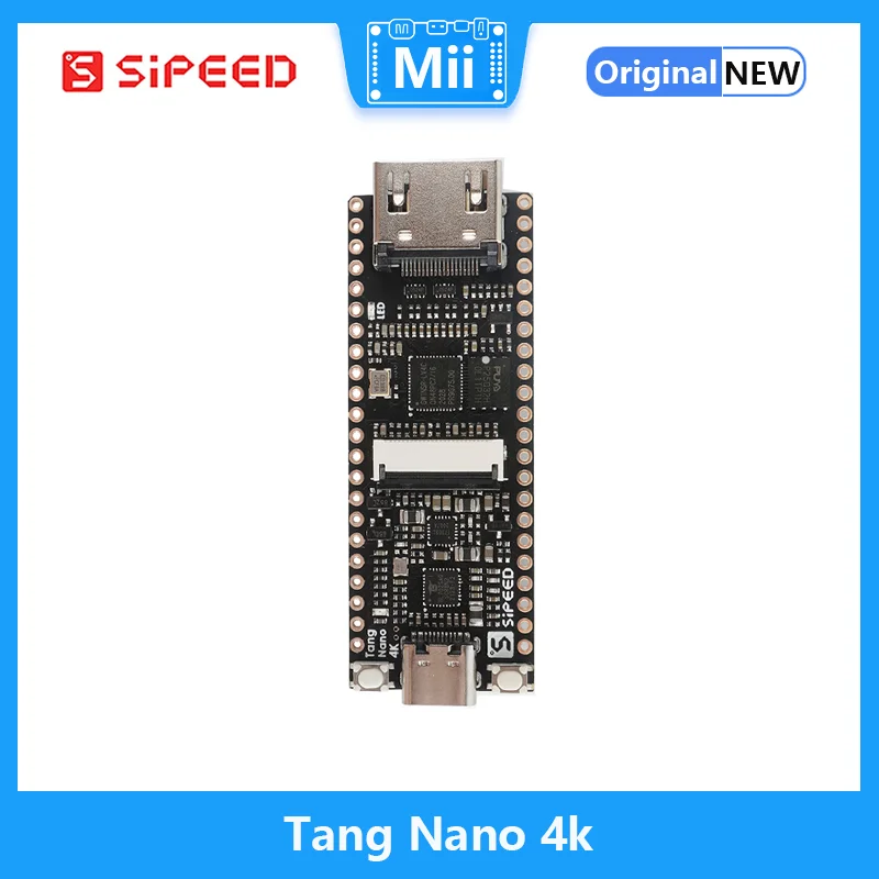 

Lichee Tang Nano 4K Gowin Minimalist FPGA GoAI Development Board HDMI Camera
