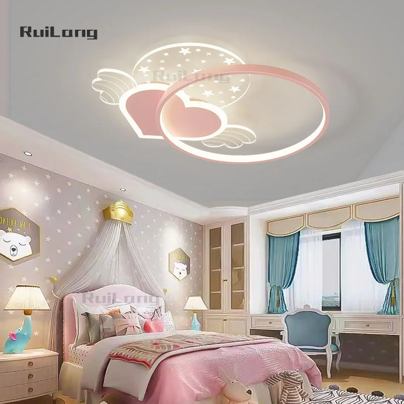 Потолочный светильник в форме сердца детская комната женская свадебная