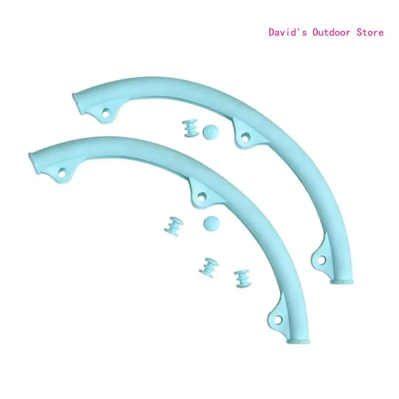 Ракетка для бадминтона передняя рамка силиконовый чехол защитный изогнутый