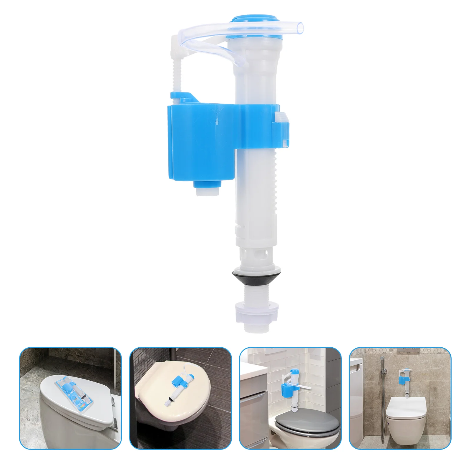

Toilet Tank Flush Inlet Water Accessories Home Gasket Repair Fill Universal Replacement Kit Parts Bowl Fittings Practical
