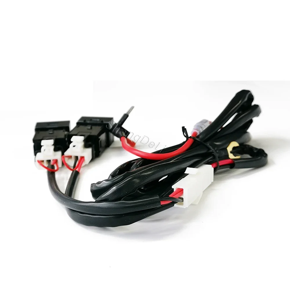 Автомобильное быстрое зарядное устройство для телефона 12 В двойной USB-разъем TYPE-C