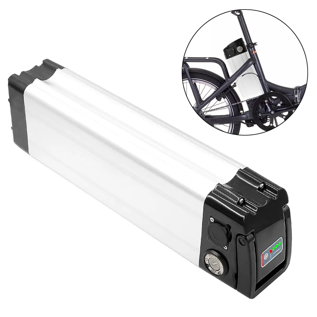 

Литий-ионный аккумулятор для электровелосипеда, 24 В, 36 В, 48 В, 20 Ач