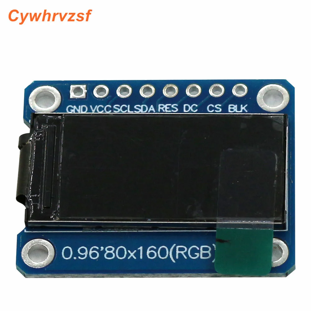 IPS-дисплей 0 96 дюйма 8-контактный SPI HD 65K полноцветный TFT-модуль ST7735 Привод IC 80*160