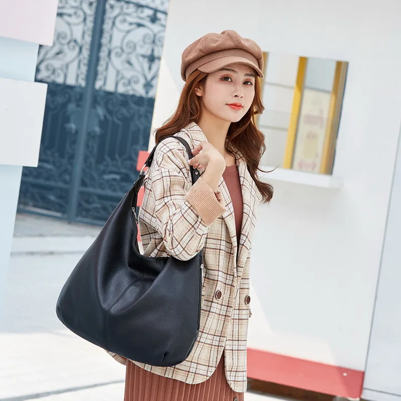

Vintage Female Shoulder Bags Fashion Patchwork Leather Women Bag Ladies Handbag Big Casual Tote Bags
