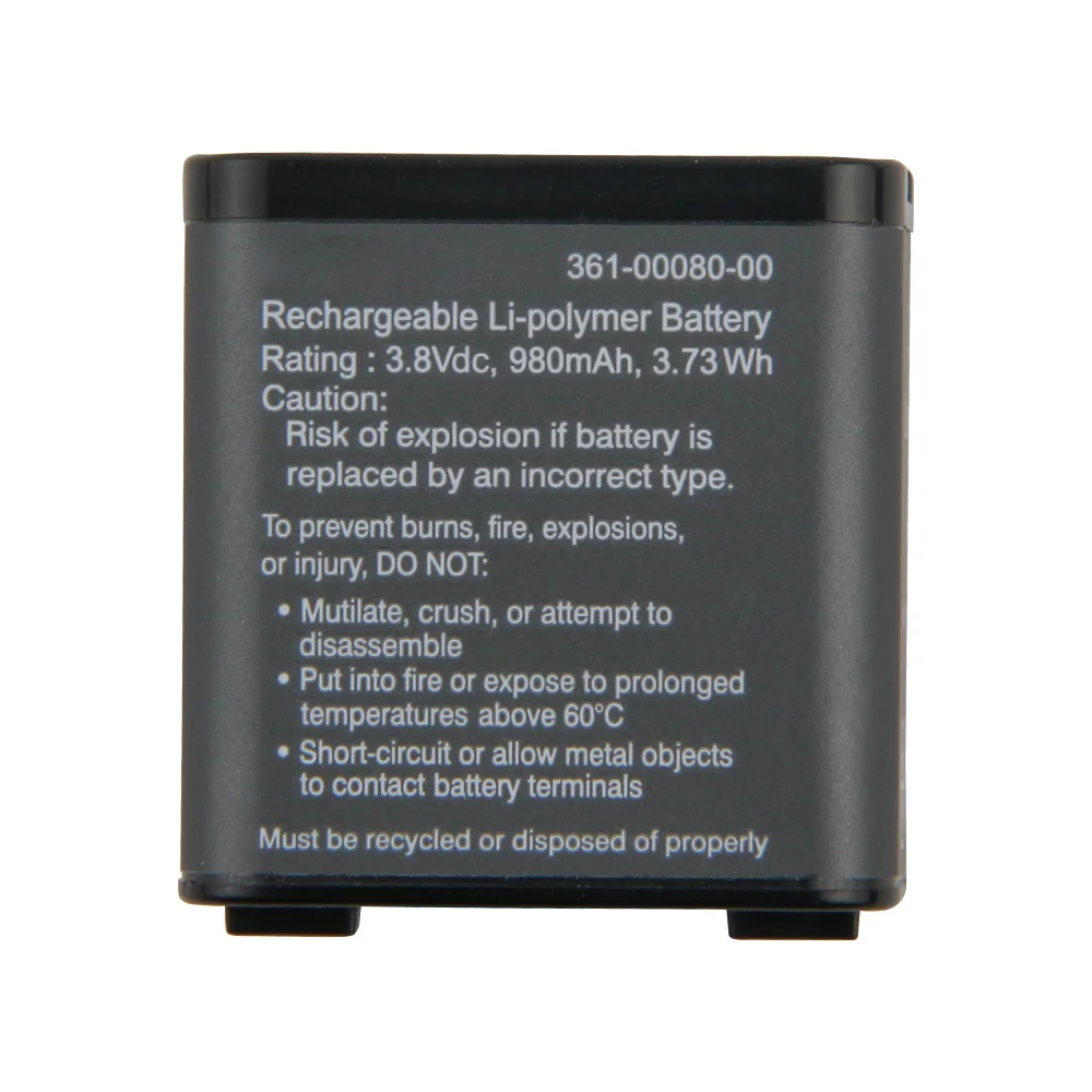 Оригинальный сменный аккумулятор 361-00080-00 для Garmin Virb X Compact VIRB XE 980 мА · ч | Мобильные