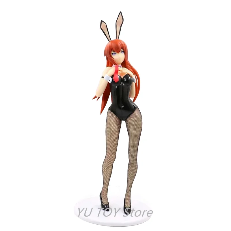 

Японские Новые Аниме Steins ворота 3 поколения Makise Kurisu Bunny Grils ПВХ экшн-Фигурки игрушки коллекционные модели куклы Подарки