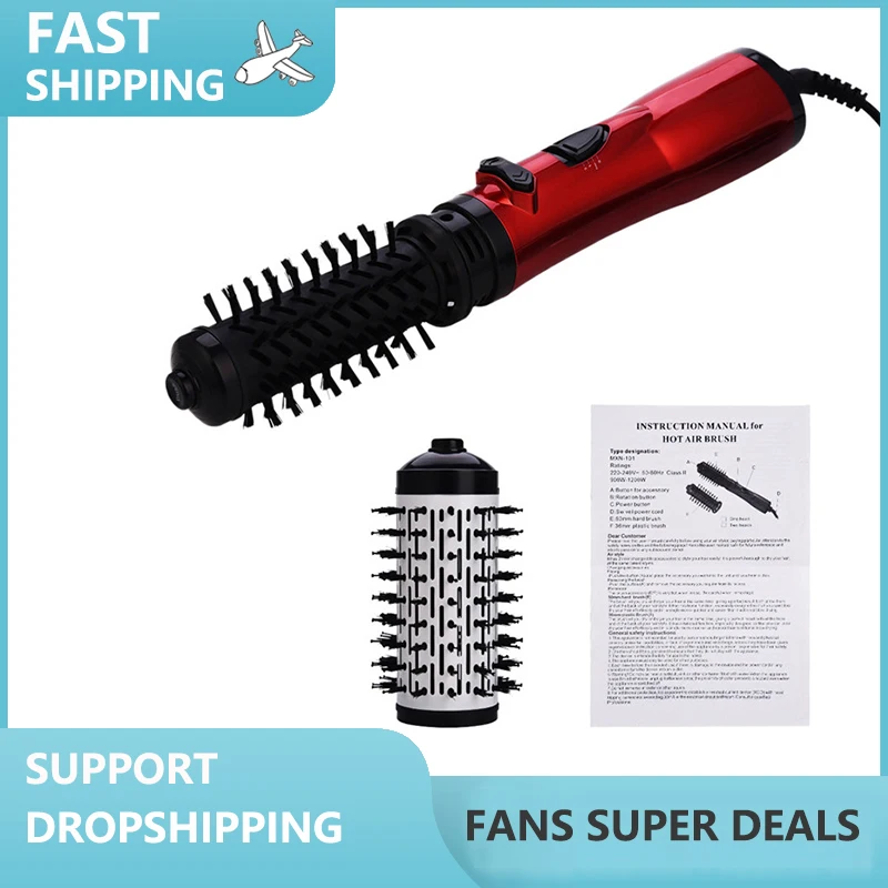 

4 in 1 Hair Dryer Brush Anti-Frizz Hair Dryer Hot Air Brush Hair Dryer Brush and Volumizer Hair Dryer Styler