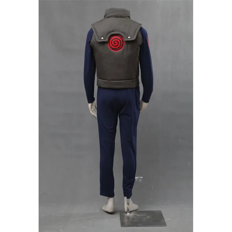 Аниме Косплей хаакэ Какаси Хэллоуин косплей зеленый жилет костюм полный комикс