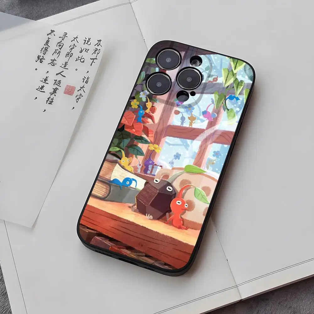 Фото Чехол для телефона Game P-PikminS-S 4 для iPhone 14, 13, 17, 16, 11, 15 Pro Max, 12 Pro Max, Mini, XR, XS, X, 7 Plus №2