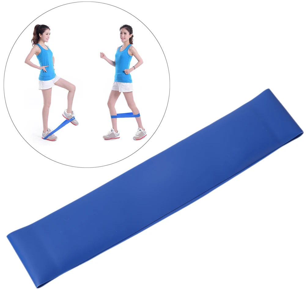 

Rubber Resistance Band Training Fitness Gum Exercise Gym Strength Mini Band Pilates Sport
