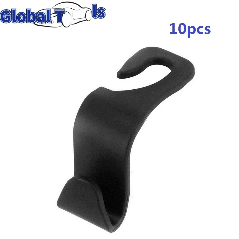 

10pcs Universal Car Seat Back Hook Interior Portable Storage Holder For Car Bag Purse Cloth Decoration Dropship Car Accessories