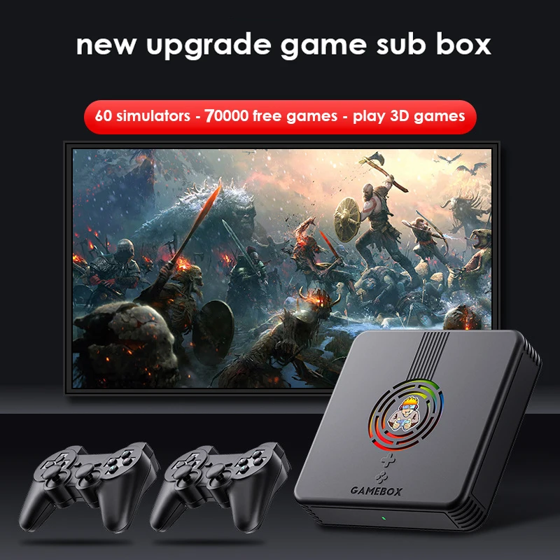 X9 256G 70000+ Games Support 60 Emulators For PS1 PSP 4K HD Display On TV Projector Retro Mini Home Game Box Console images - 6
