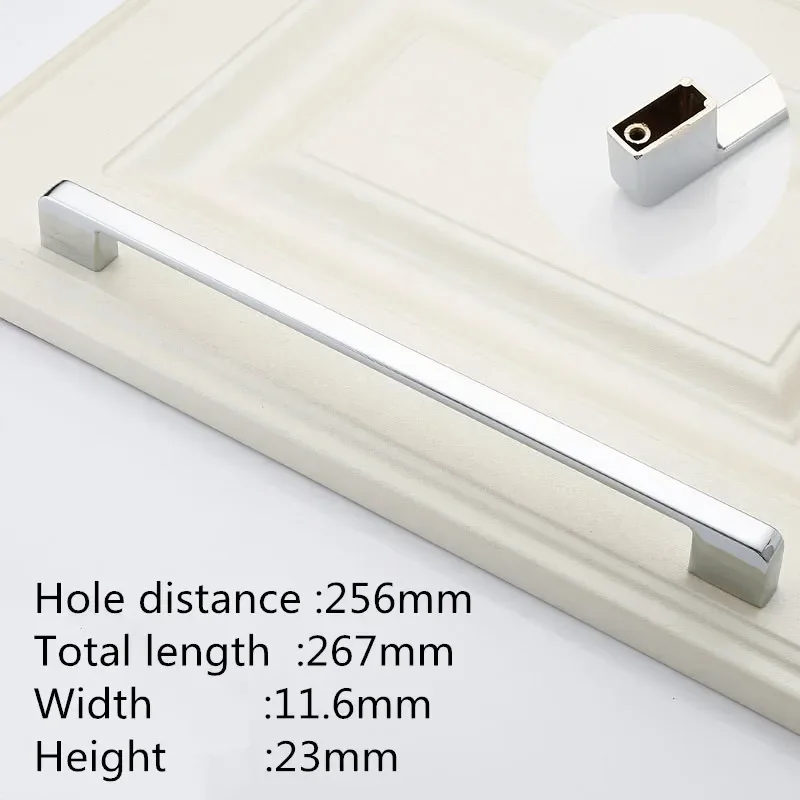 Цинковые черные ручки для шкафов Odavis