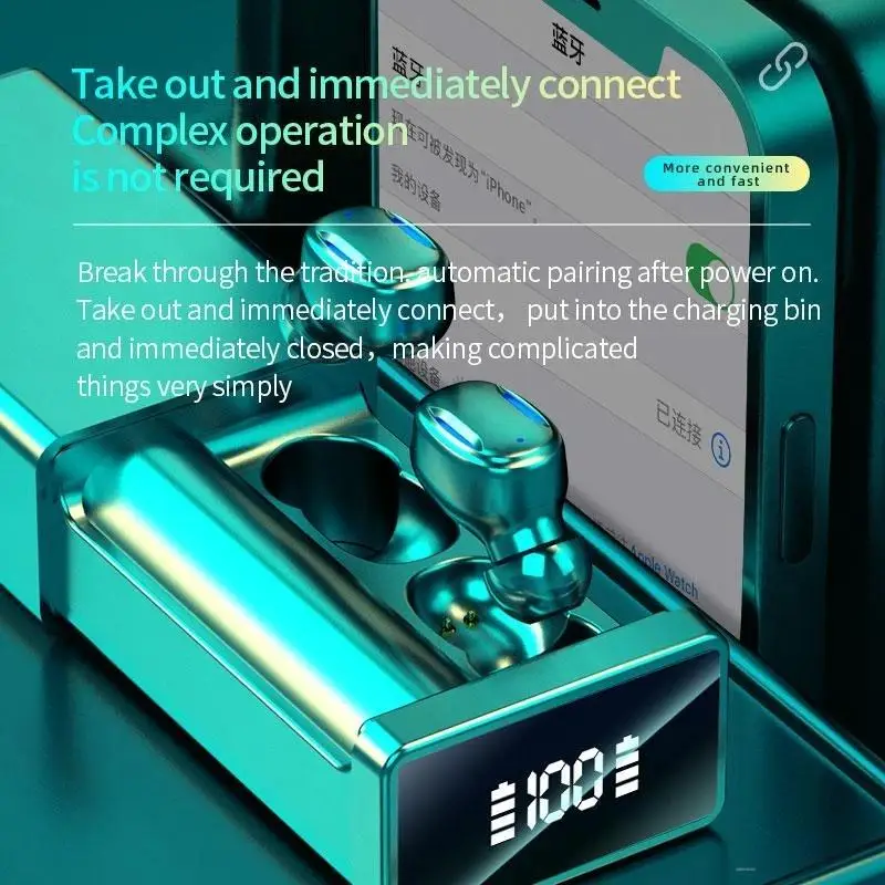 TWS-наушники A22 с поддержкой Bluetooth 5 2 и сенсорным управлением |