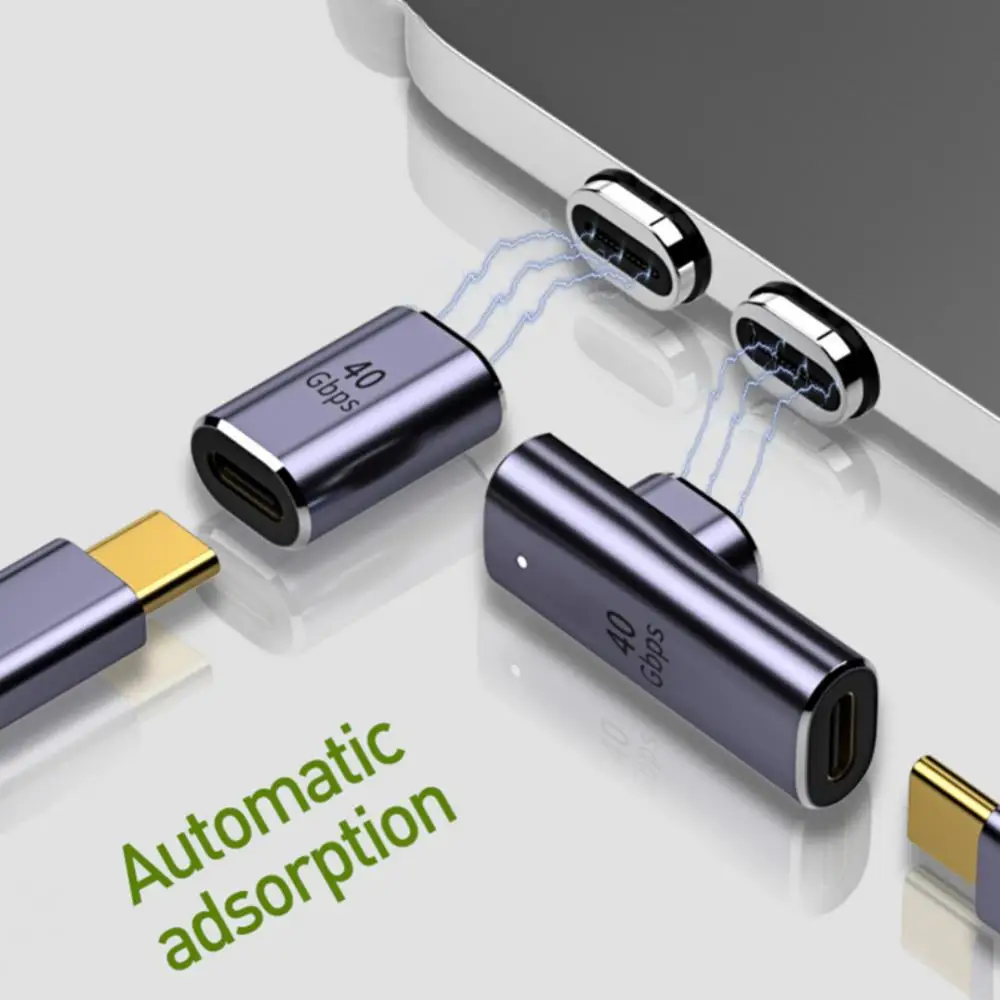 

Адаптер зарядный Магнитный из алюминиевого сплава с Usb C на Type C, 100 Вт