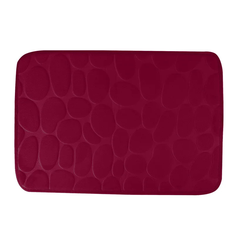 Коврик для ванной с тиснением из булыжника нескользящие ковры комнаты