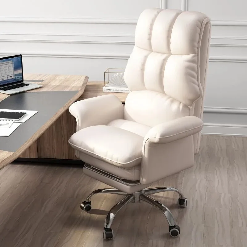 

2022 New Computer Chair Metal Skeleton Office Chair Gaming Chair Backrest Swivel Chair Lift Comfortable Sedentary Boss Sofa Seat